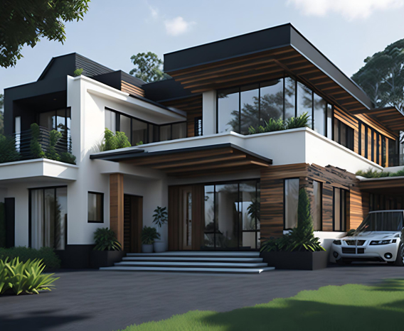 Residential Exterior Designing in Bangalore